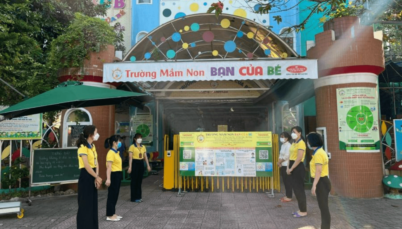 Trường mầm non Bạn của bé