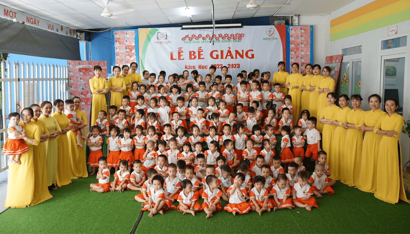 trường mầm non Minh Tâm