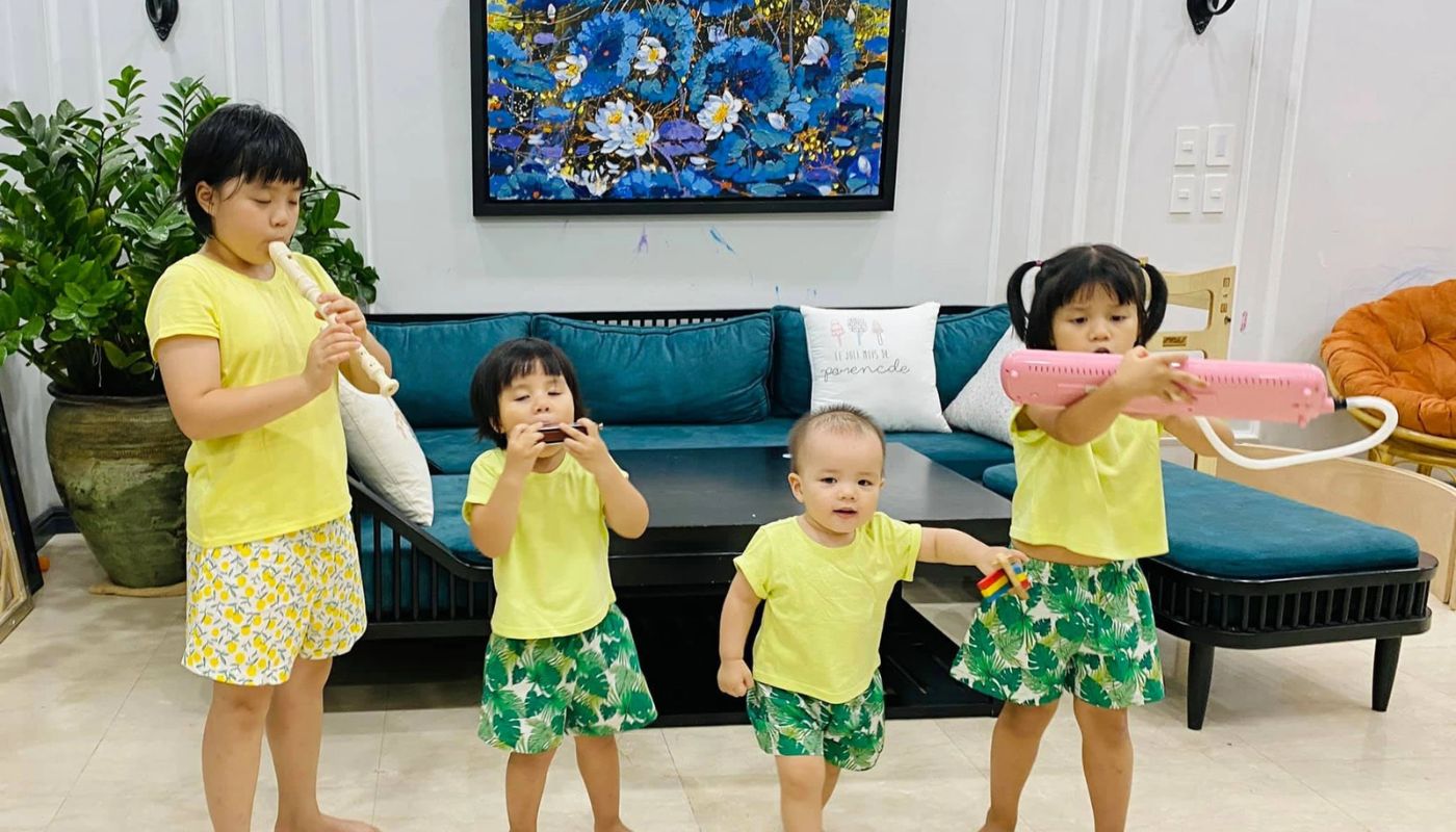 Kích thích 5 giác quan của trẻ