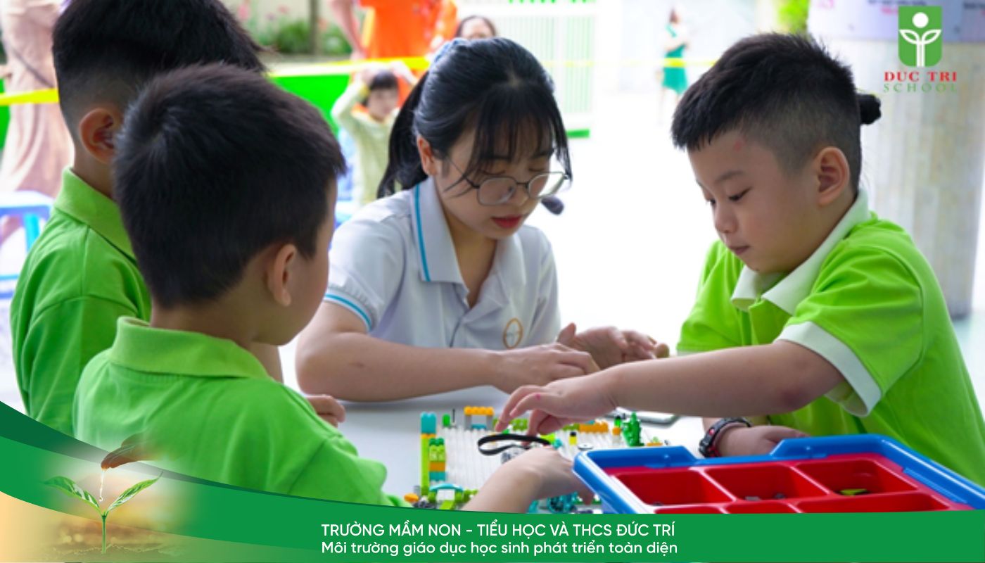 Ứng dụng phương pháp STEAM tại trường Đức Trí