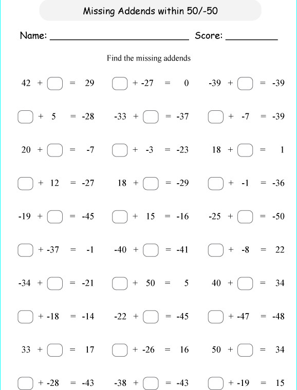 bài tập toán tiếng anh