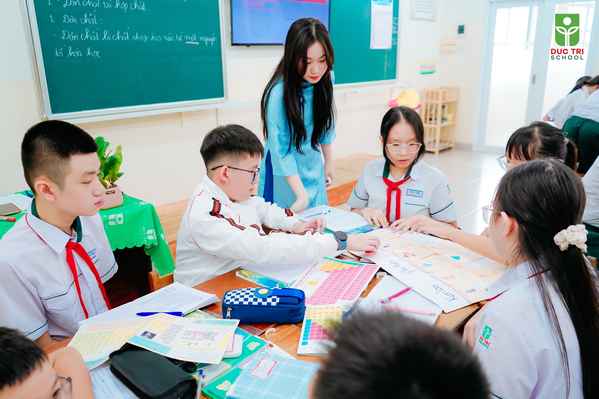 Giờ học của học sinh Đức Trí