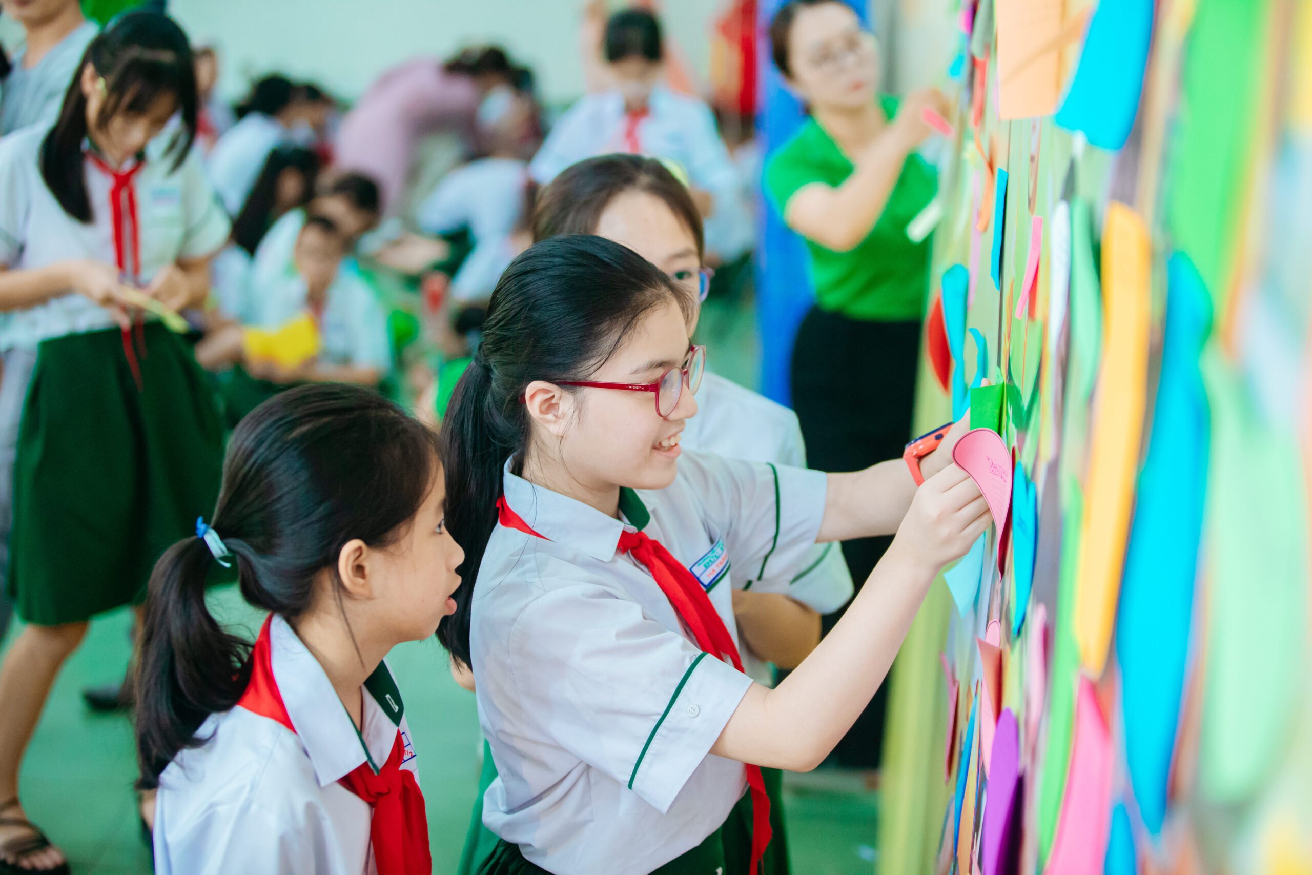 Trường Mầm non – Tiểu học và Trung học cơ sở Đức Trí: 'Trung thu yêu thương – Hướng về miền Bắc'