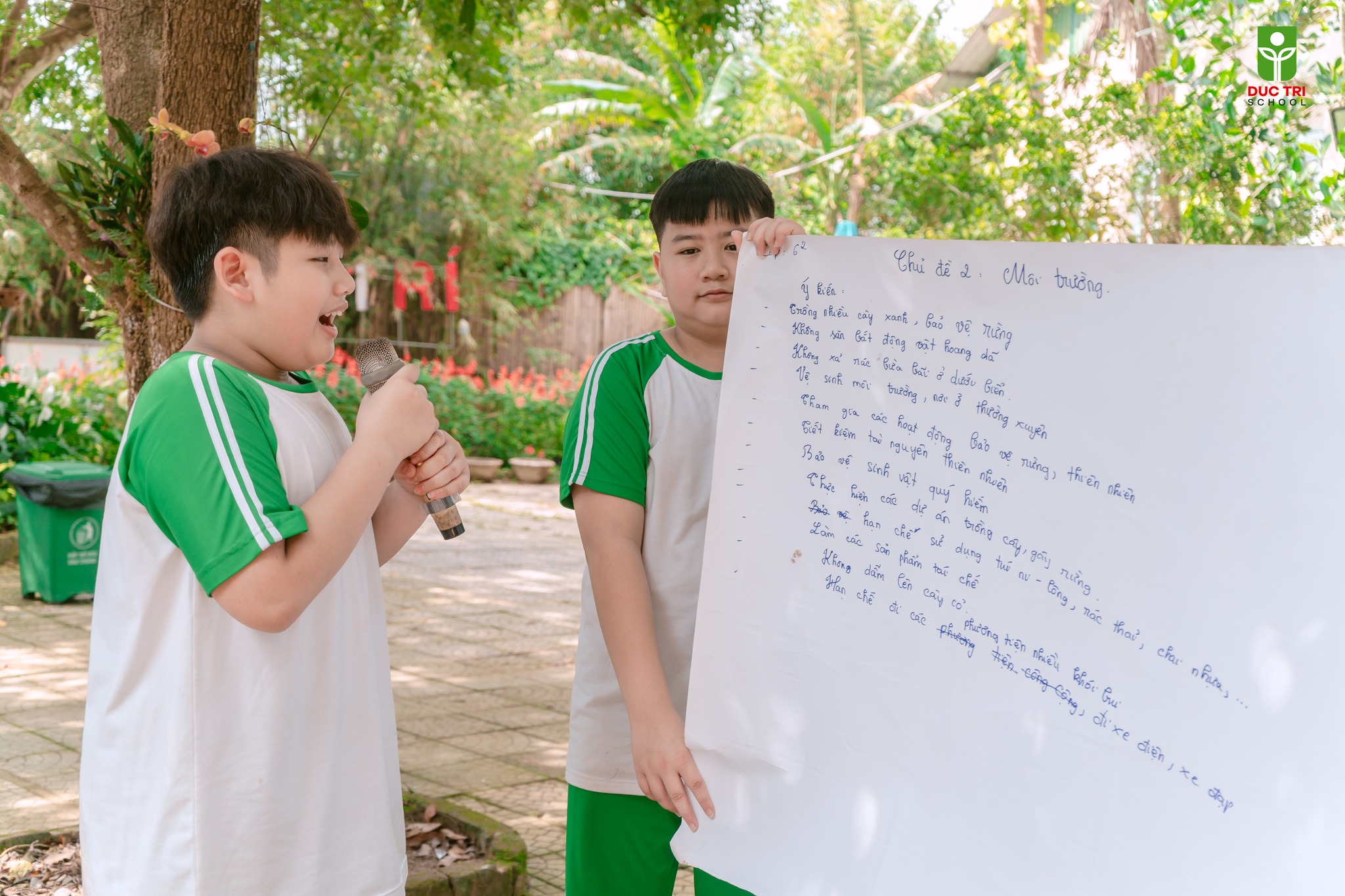 Học tập tại vườn