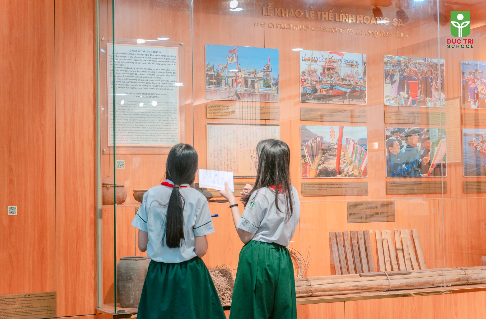 Trải nghiệm học tập thực tế tại nhà trưng bày Hoàng Sa